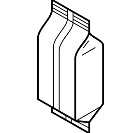 Gusseted Bag Black
